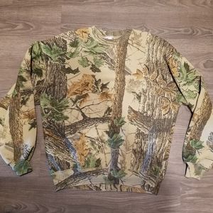 Vintage camo sweatshirt